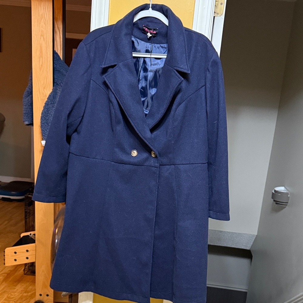 Classic Navy Trench Coat